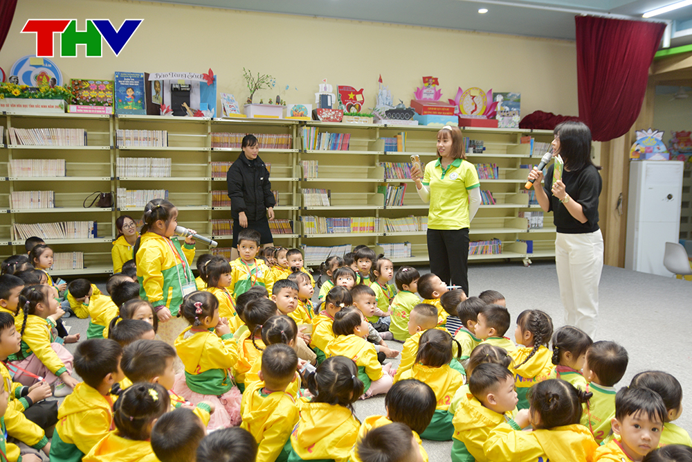 Nuôi dưỡng văn hoá đọc cho học sinh mầm non